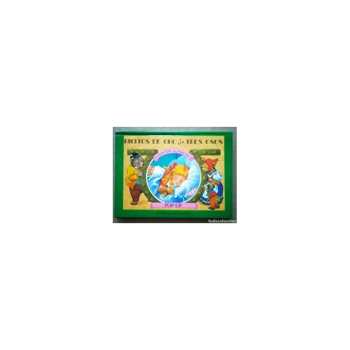 RICITOS DE ORO Y LOS TRES OSOS. Libro Pop Up.